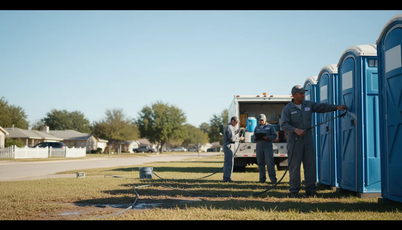 Long-Term Portable Toilet Rental in Pierre Part, LA near me